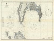 Japan- Soya Kaikyo (Le Perouse Strait) From Japanese surveys to 1925 with additions from other sources to 1929