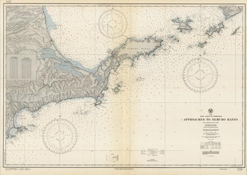 Japan-East Coast of Hokkaido- Approaches to Nemuro Hanto- From a Japanese survey in 1921