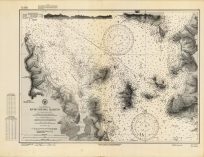 Japan- Naikai or Inland Sea- Kurushima Kaikyo From a Japanese survey in 1896