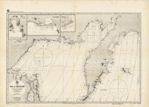 Pacific Ocean- Sea of Okhotsk- Compiled from Russian and Japanese Government Charts to 1935