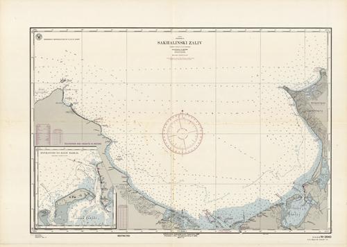 Asia- Siberia- Sakhalinski Zaliv- Compiled in 1942 by USSR Government
