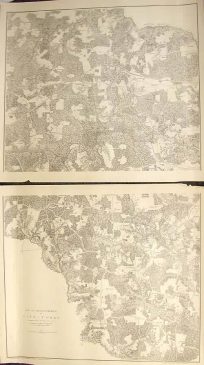 Map of the Battlefield of Five-Forks