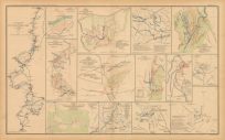Civil War Atlas; Plate 62; Line of March of Left Wing 16th Army Corps