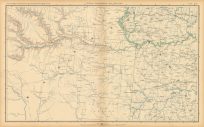 Civil War Atlas: Plate 161; Parts of Kansas and Missouri