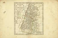 Judee ou Terre Sainte / 3 Division sous les Romains en Trois Parties (Judea or Holy Land / 3rd Division under the Romans in 3 Parts)