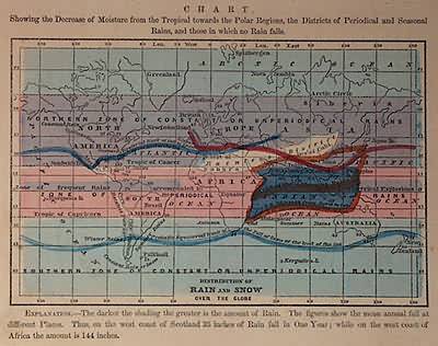 Distribution of Rain and Snow Over the Globe