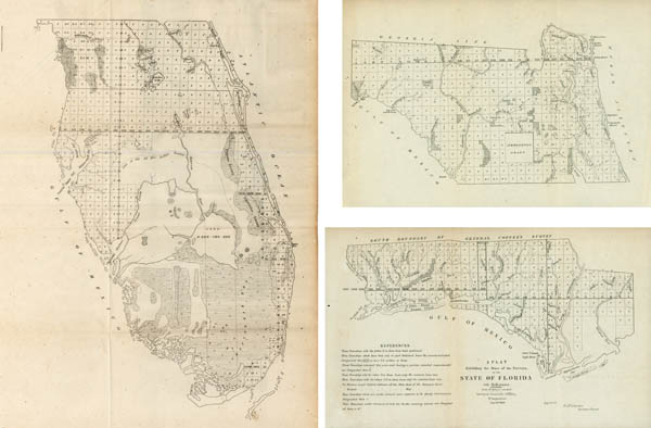 State of Florida (3 map set) State of Florida (3 map set)