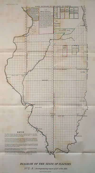 Diagram of the State of Illinois Diagram of the State of Illinois