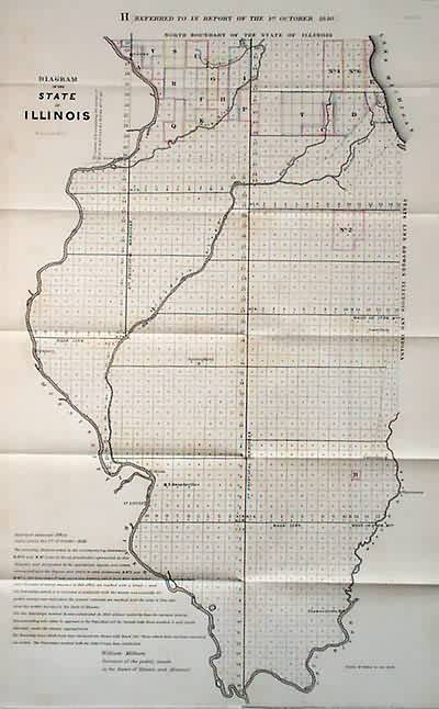 Diagram of the State of Illinois