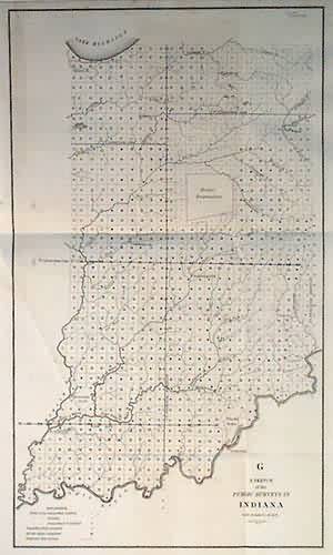 A Sketch of the Public Surveys in Indiana