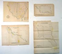 4-Map GLO Set of Louisiana