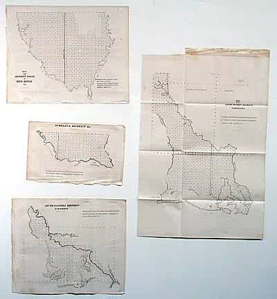 4-Map GLO Set of Louisiana 4-Map GLO Set of Louisiana