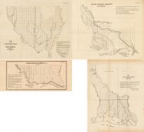 4-Map GLO Set of Louisiana
