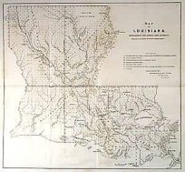 Map of Louisiana