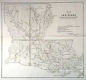 Map of Louisiana Map of Louisiana