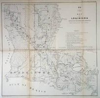 Map of Louisiana