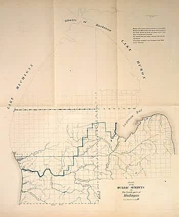 Sketch of the Public Surveys in The North Part of Michigan Sketch of the Public Surveys in The North Part of Michigan