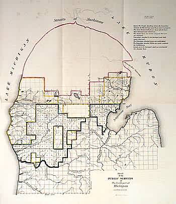 Sketch of the Public Surveys in The North Part of Michigan Sketch of the Public Surveys in The North Part of Michigan