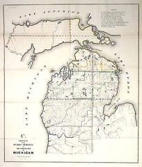 Sketch of the Public Surveys in the North part of Michigan