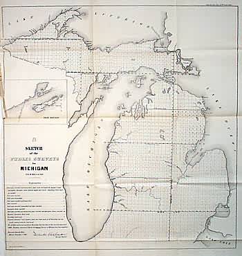 Sketch of the Public Surveys in Michigan