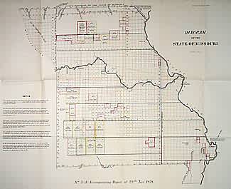 Diagram of the State of Missouri