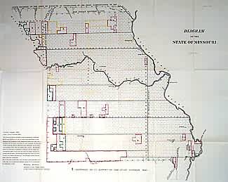 Diagram of the State of Missouri