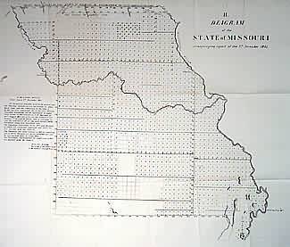Diagram of the State of Missouri Diagram of the State of Missouri