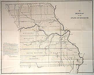 Diagram of the State of Missouri