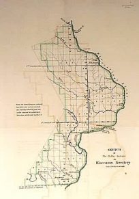 Sketch of The Public Surveys in Wisconsin Territory