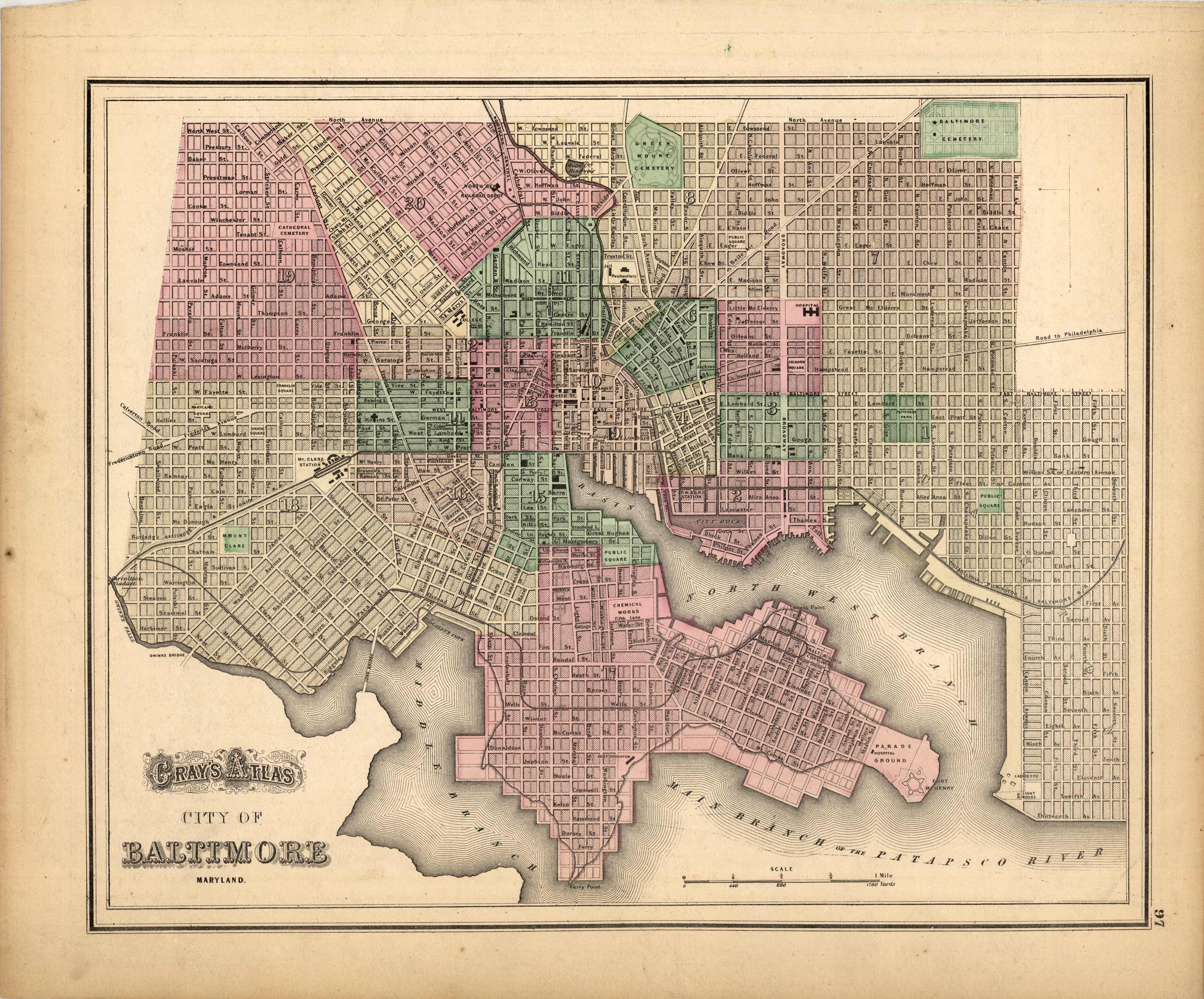 Grays Atlas City of Baltimore