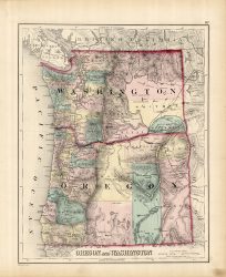 Oregon and Washington