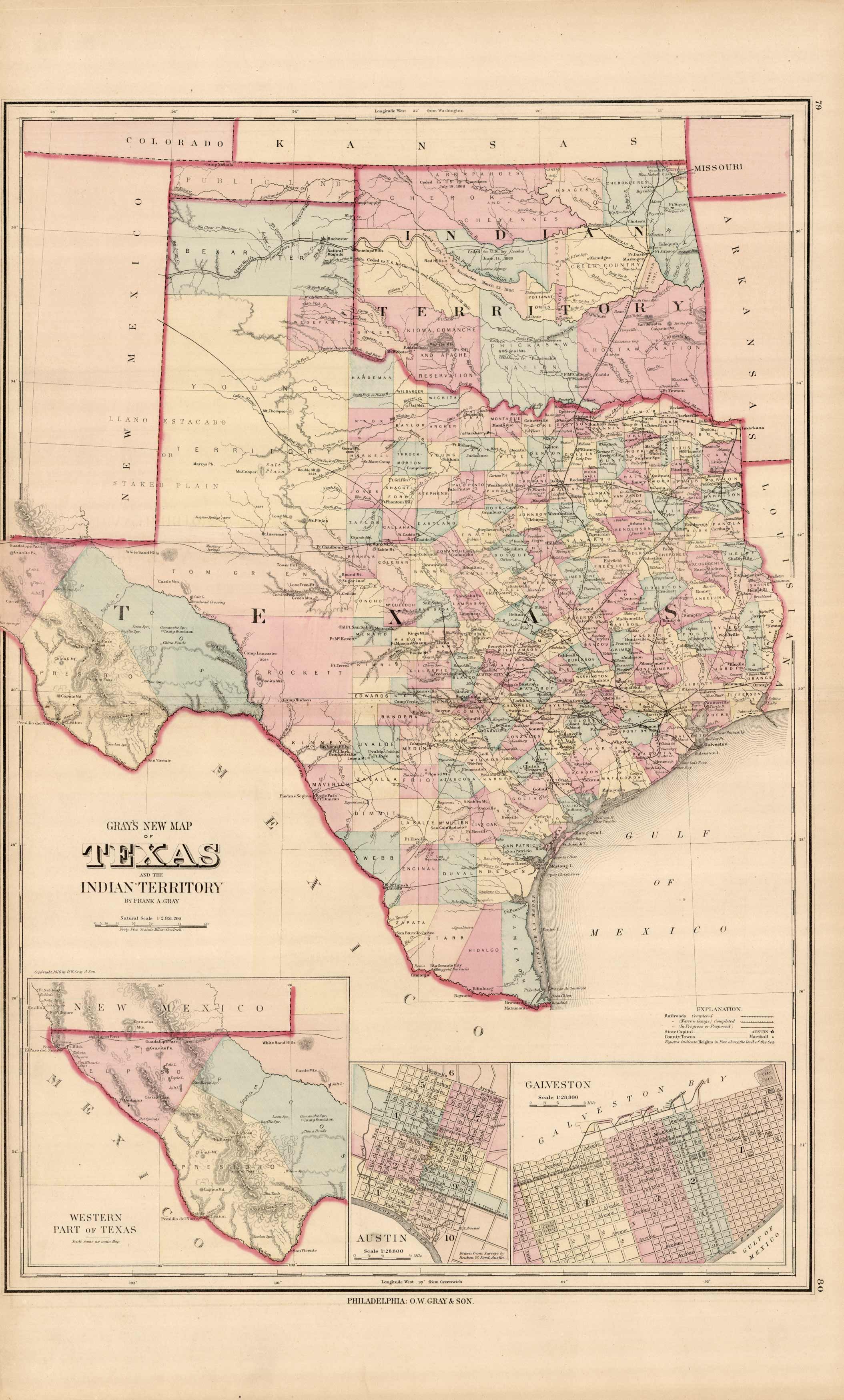 Texas and the Indian Territory