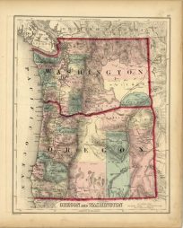 Oregon and Washington