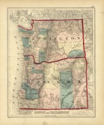 Oregon and Washington