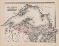 Lake Superior and the Northern Part of Michigan No. 2 (Upper)