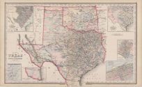 Grays New Map of Texas and the Indian Territory'
