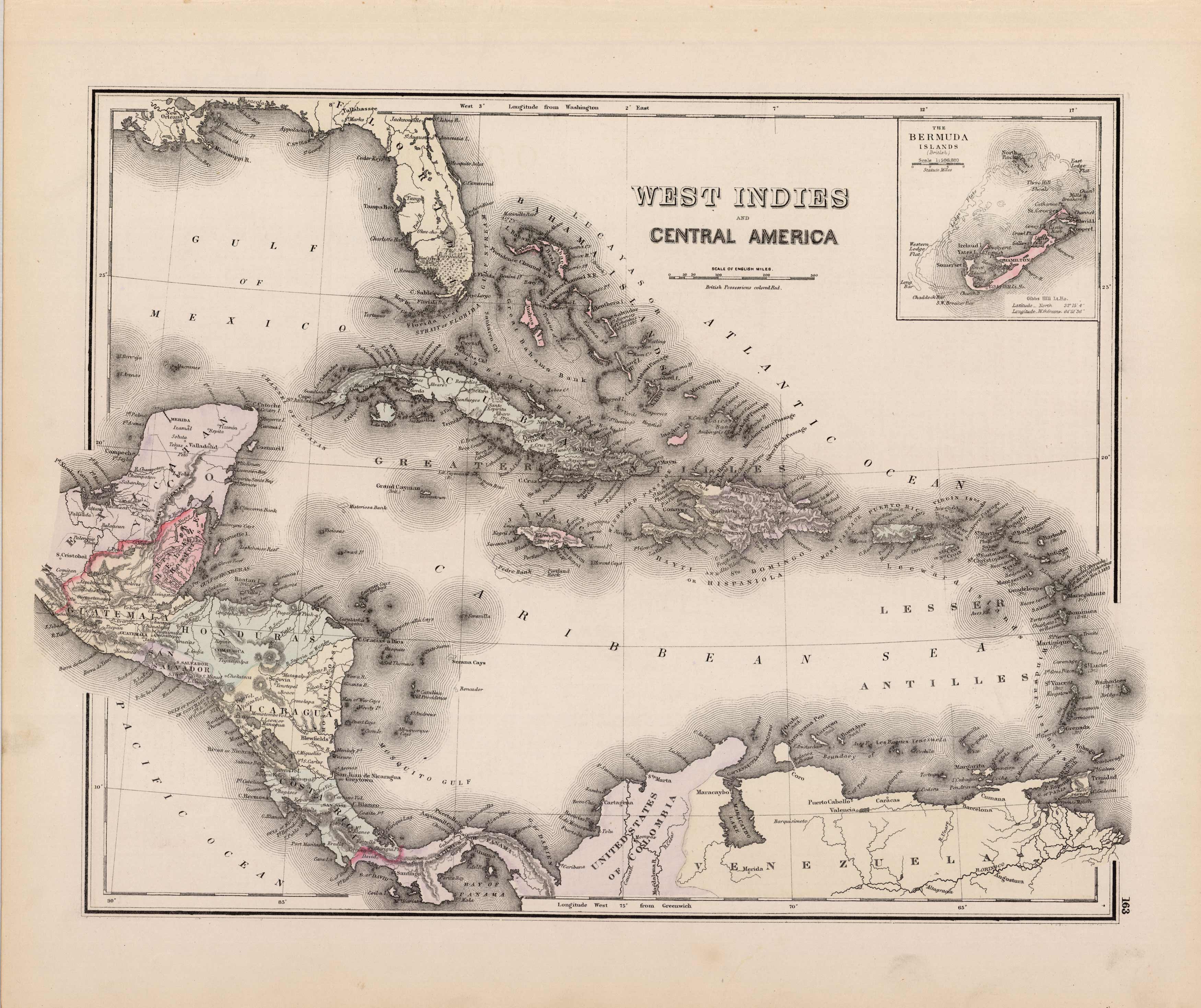 West Indies and Central America