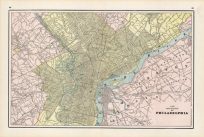 New Driving Map of Philadelphia