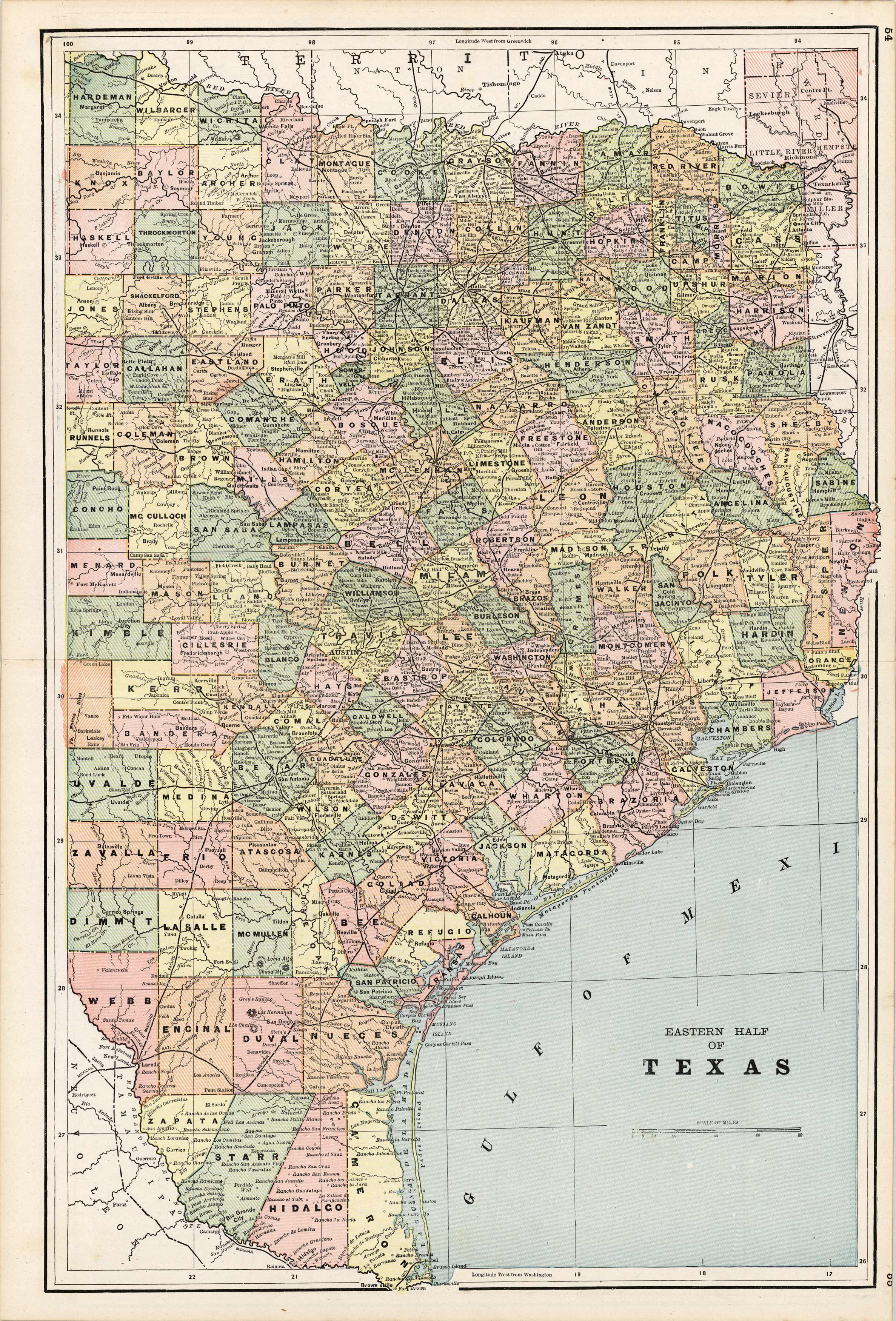 Eastern Half of Texas Eastern Half of Texas