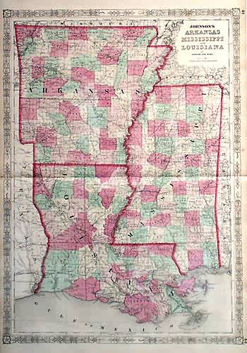 Johnsons Arkansas Louisiana and Mississippi'