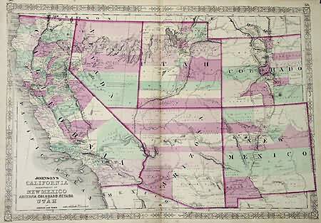Johnsons CALIFORNIA NEW MEXICO ARIZONA COLORADO' Johnsons CALIFORNIA NEW MEXICO ARIZONA COLORADO'