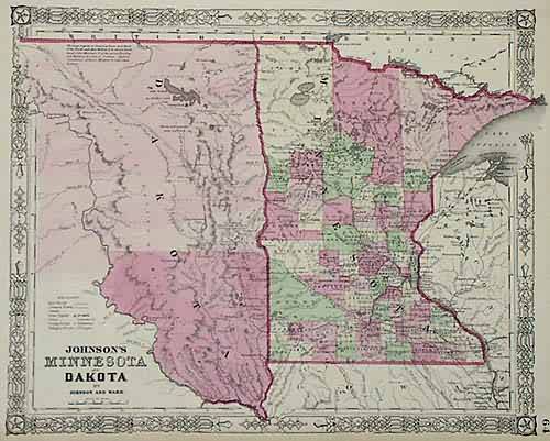 Johnsons Minnesota and Dakota'