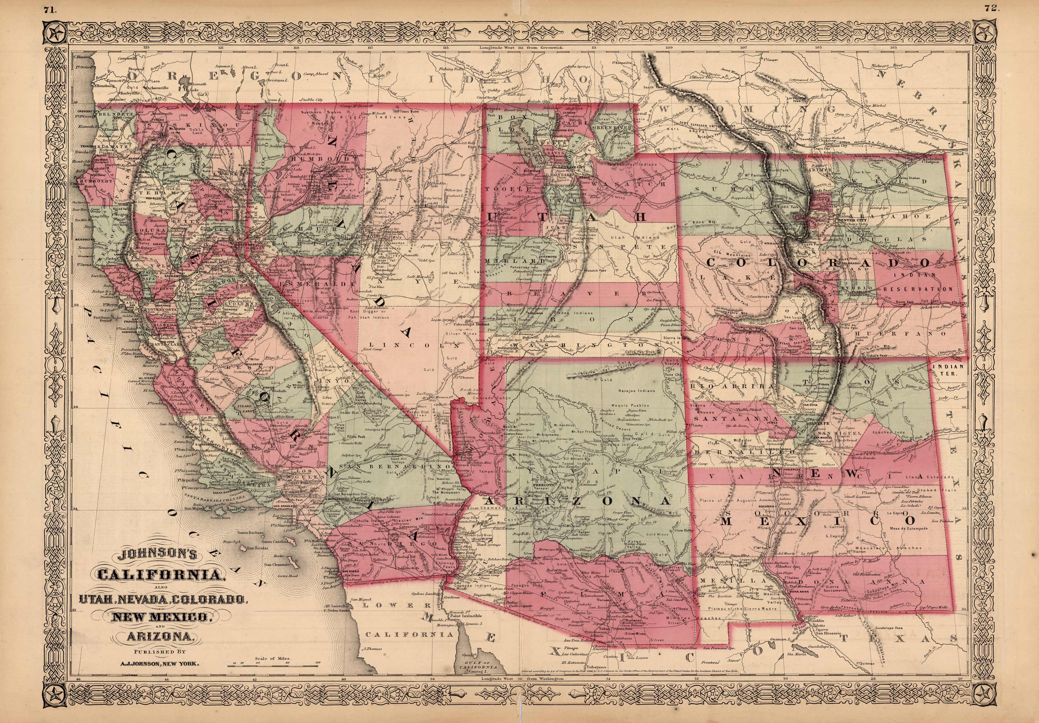 Johnsons California also Utah