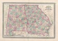 Georgia and Alabama
