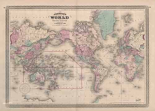 World on Mercators Projection