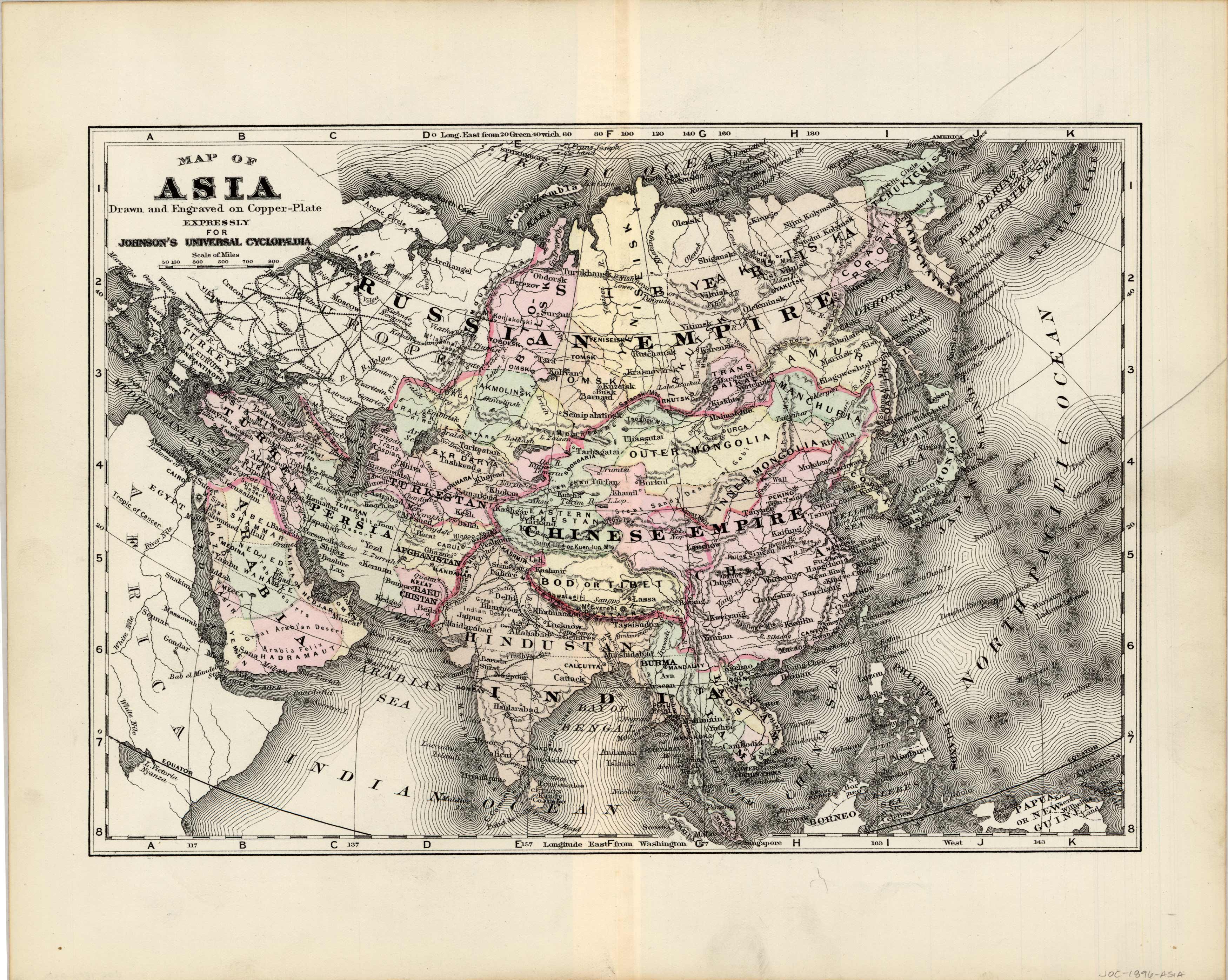 Map of Asia Map of Asia