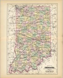 Map of Indiana