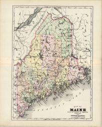 Map of Maine