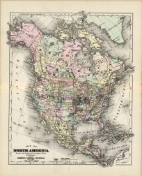 Map of North America