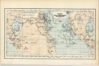 World Showing the Lines of Equal Magnetic Declination